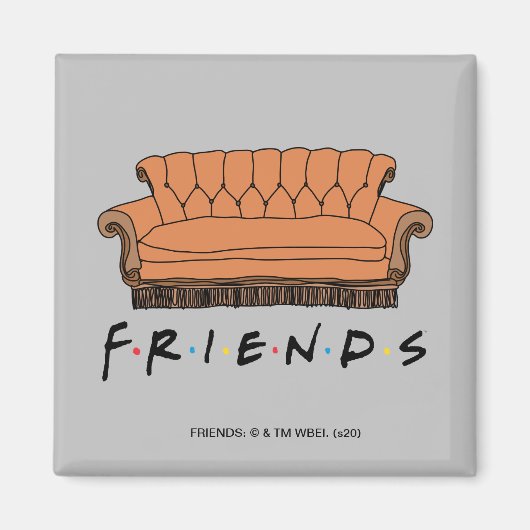 FRIENDS™ Couch Magnet (Vorne)