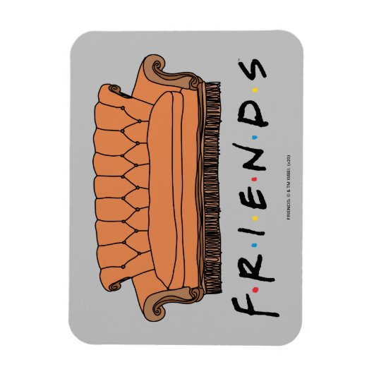 FRIENDS™ Couch Magnet (Vertikal)