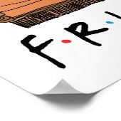 FRIENDS™ Couch Poster (Ecke)