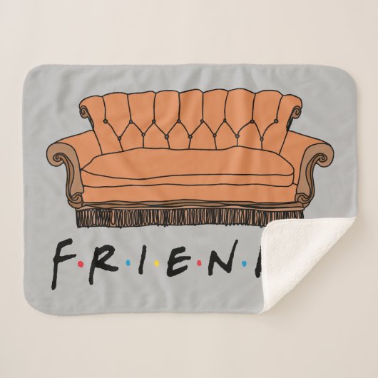 FRIENDS™ Couch Sherpadecke (Vorderseite (Horizontal))
