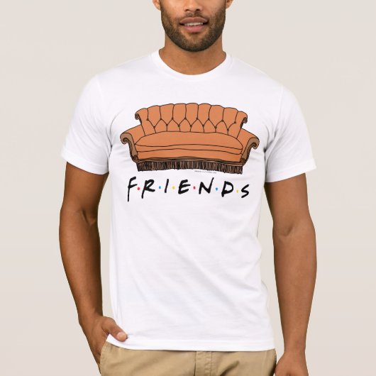 FRIENDS™ Couch T-Shirt (Vorderseite)