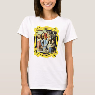 FRIENDS™ Darsteller auf der Vortreppe sitzend T-Shirt
