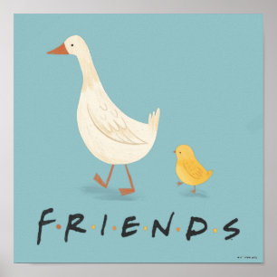 FRIENDS™   Das Küken und die Ente Poster