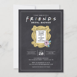FRIENDS™ das mit dem Chalkboard-Brautparty Einladung