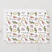 FRIENDS™ das mit der Graduierungspartei - Foto Einladung (Rückseite)