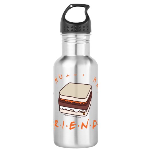 FRIENDS™ | Der Feuer-Maker Edelstahlflasche (Vorderseite)