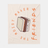 FRIENDS™ | Der Feuer-Maker Fleecedecke (Vorderseite)