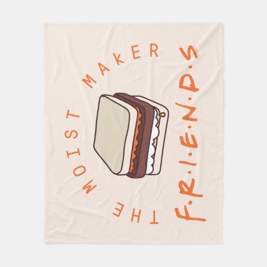 FRIENDS™ | Der Feuer-Maker Fleecedecke (Vorderseite)