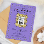 FRIENDS™ | Der mit dem 30. Geburtstag Einladung<br><div class="desc">Feiern Sie Ihren Meilenstein zum 30. Geburtstag mit dieser FRIENDS™-thematischen Einladung, inspiriert von der ikonischen Sitcom. Personalisieren Sie es mit Ihren Party-Details, um eine unvergessliche Einladung zu schaffen, die die Fans der Show begeistern wird. Ideal für diejenigen, die gewollt haben, eine Touch der Nostalgie der 90er Jahre zu ihrem besonderen...</div>