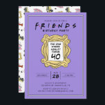 FRIENDS™ | Der mit dem 40. Geburtstag Einladung<br><div class="desc">Feiern Sie Ihren 40. Geburtstag mit dieser FRIENDS™-thematischen Einladung,  inspiriert von der ikonischen TV-Show. Personalisieren Sie es mit Ihren Party-Details,  um eine unvergessliche Einladung zu schaffen,  die Fans der Serie begeistern wird. Ideal,  um eine Touch der Nostalgie der 90er Jahre zu Ihrem Meilenstein-Fest hinzuzufügen.</div>