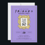 FRIENDS™ | Der mit dem 50. Geburtstag Einladung<br><div class="desc">Feiern Sie Ihren Meilenstein zum 50. Geburtstag mit dieser individuell gestaltbaren FRIENDS™-Einladung,  inspiriert von der ikonischen TV-Show. Personalisieren Sie es mit Ihren Party-Details,  um eine unvergessliche Einladung zu schaffen,  die Fans der Serie begeistern wird. Ideal,  um eine Touch Nostalgie zu Ihrer Feier hinzuzufügen.</div>