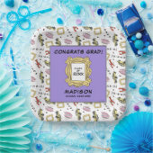 FRIENDS™ | Der mit dem Abschluss Pappteller (Party)