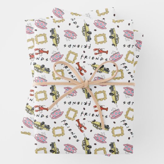 FRIENDS™ | Der mit dem Geburtstag Geschenkpapier Set (Beispiel)