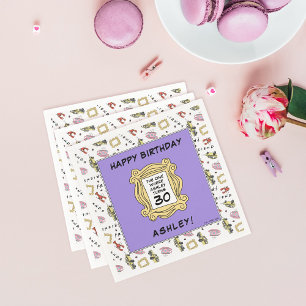 FRIENDS™ Der mit dem Geburtstag Serviette