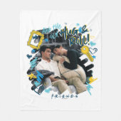 FRIENDS™ | Die alte Umarmung und Rolle Fleecedecke (Vorderseite)