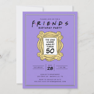 FRIENDS™ Die Folge mit dem 50. Geburtstag Einladung