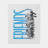 FRIENDS™ | Die Gang Fleecedecke (Vorderseite)