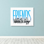 FRIENDS™ | Die Gang Leinwanddruck (Insitu (Holzboden))