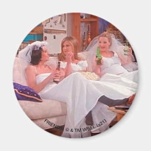 FRIENDS™   Die Mädchen in Hochzeitskleider Magnet