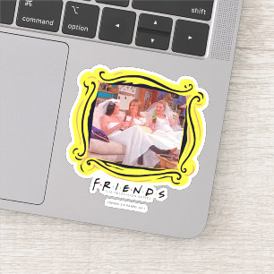 FRIENDS™   Die Mädchen in Hochzeitskleidern Aufkleber