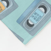 FRIENDS™ | Die mit Video-Tape-Muster Fleecedecke (Ecke)