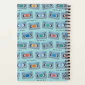 FRIENDS™ | Die mit Video-Tape-Muster Notizblock (Rückseite)