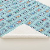 FRIENDS™ | Die mit Video-Tape-Muster Sherpadecke (3/4)