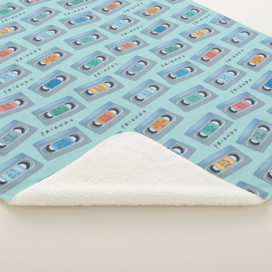 FRIENDS™ | Die mit Video-Tape-Muster Sherpadecke (3/4)