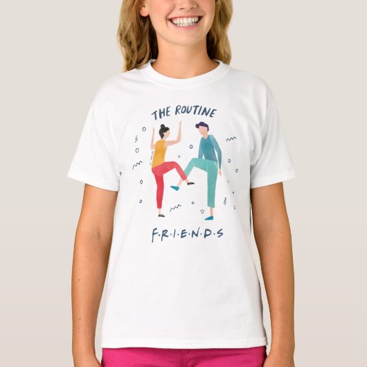 FRIENDS™ | Die Routine T-Shirt (Vorderseite)