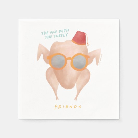 FRIENDS™ | Die Türkei Serviette (Vorderseite)