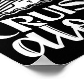 Friends Don't Let Friends Cruise Alone Clic Cruise Poster (Ecke)