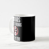Friends Don't Let Friends Divide By Zero  Kaffeetasse (Vorderseite Links)