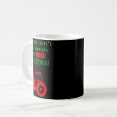 Friends Dont Let Friends Drive Red Tractors  Kaffeetasse (Vorderseite Links)