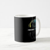 Friends Don't Lie Gift Fandom For Kids Mens Women  Kaffeetasse (VorderseiteRechts)
