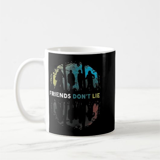 Friends Don't Lie Gift Fandom For Kids Mens Women  Kaffeetasse (Links)