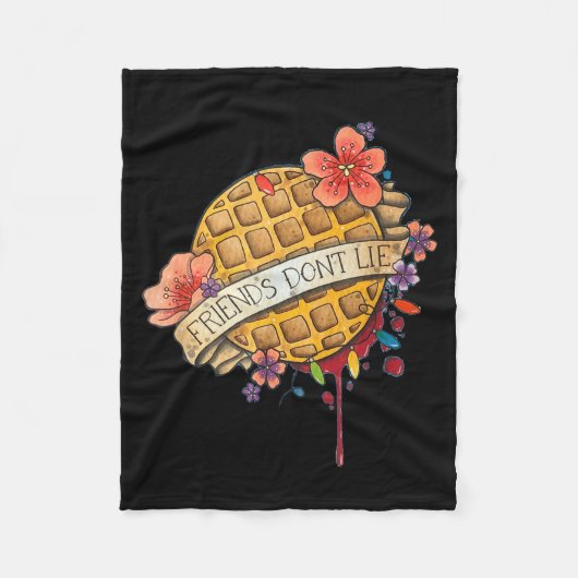 Friends Dont Lie Shirt  Fleecedecke (Vorderseite)
