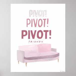 FRIENDS™ Dreh dich Dreh dich Dreh dich Poster