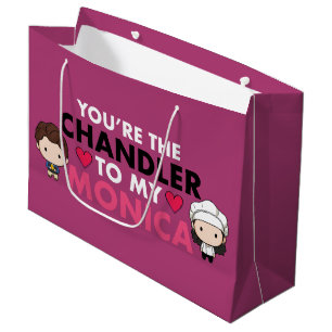FRIENDS™ Du bist der Chandler für meine Monica Große Geschenktüte