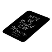 FRIENDS™ | Du bist der Rachel zu meiner Monica Magnet (Linke Seite)