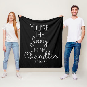 FRIENDS™ Du bist die Joey zu meinem Chandler Fleecedecke