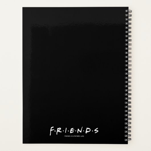 FRIENDS™ | Du bist die Joey zu meinem Chandler Planer (Rückseite)