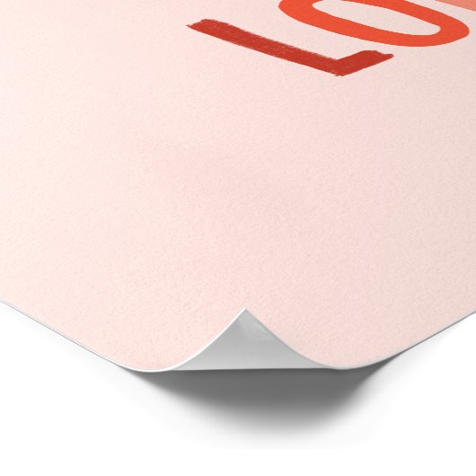 FRIENDS™ | Du bist mein Hummer Aquarell Grafik Poster (Ecke)