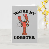 FRIENDS™ | Du bist mein Hummer Karte (Gelbe Blume)