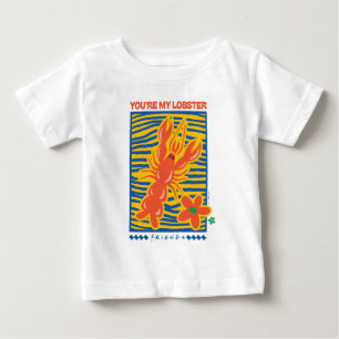FRIENDS™ Du bist mein Hummer Lebendiges Grafikde Baby T-shirt