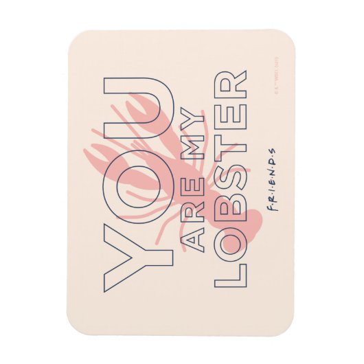 FRIENDS™ | Du bist mein Hummer Magnet (Vertikal)