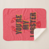 FRIENDS™ | Du bist mein Hummer Sherpadecke (Vorderseite (Horizontal))