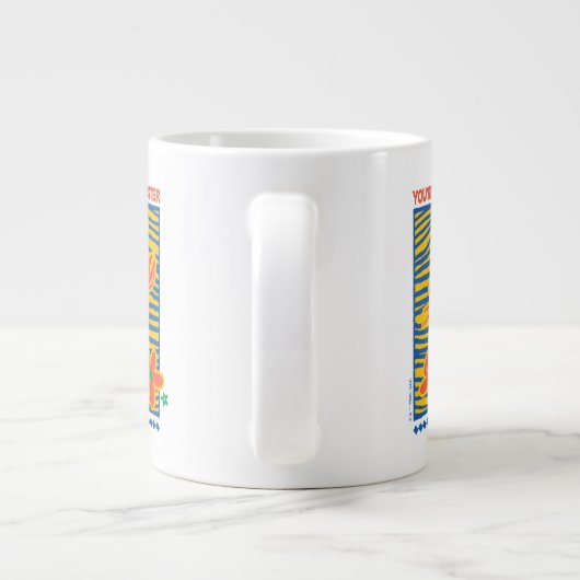 FRIENDS™ | Du bist mein Hummer Vibrant Graphic Jumbo-Tasse (Rückseite)