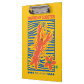 FRIENDS™ | Du bist mein Hummer Vibrant Graphic Klemmbrett (Links)