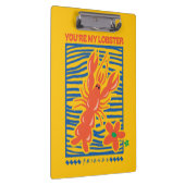 FRIENDS™ | Du bist mein Hummer Vibrant Graphic Klemmbrett (Rechts)