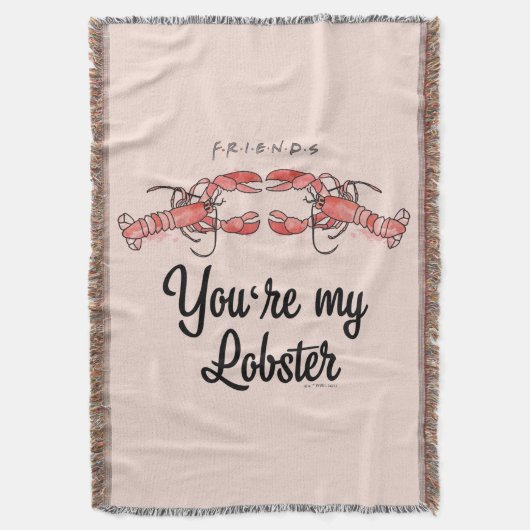 FRIENDS™ | Du bist mein Hummer Wasserfarbangebot Decke (Vorderseite Vertikal)